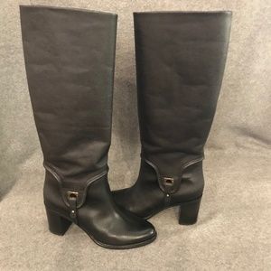 Ferragamo BlackLeather Boots